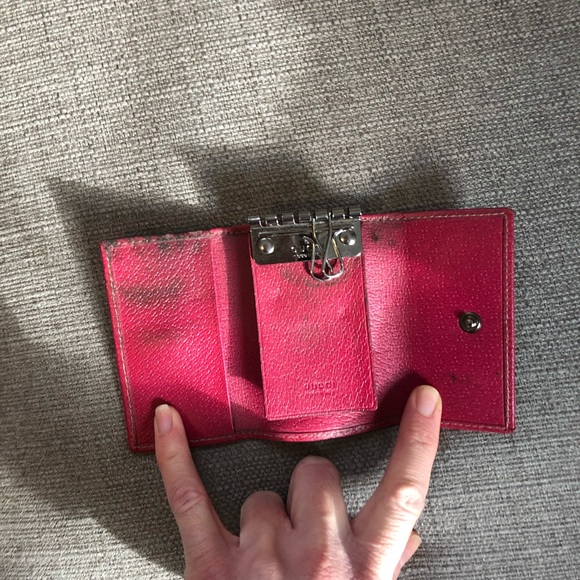 Auth Gucci key pouch mini wallet - Picture 4 of 4